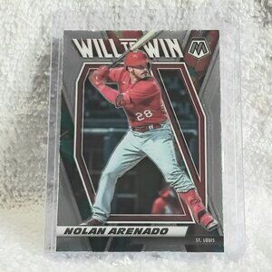 5/$20 Mint 2021 Mosaic Nolan Arenado Will to Win MLB Card WTW4!!